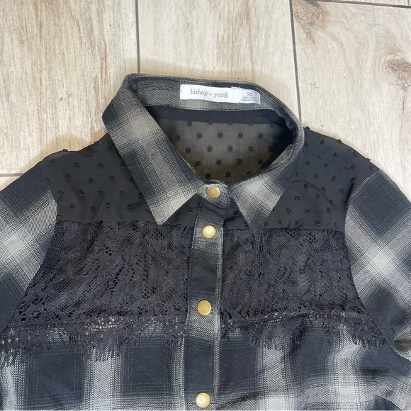 COPY - BISHOP YOUNG Plaid Shirt Dress Size Xs - Picture 7 of 16